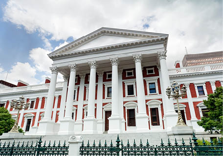Parliament Building in Cape Town