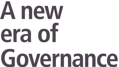 A new era of Governance 