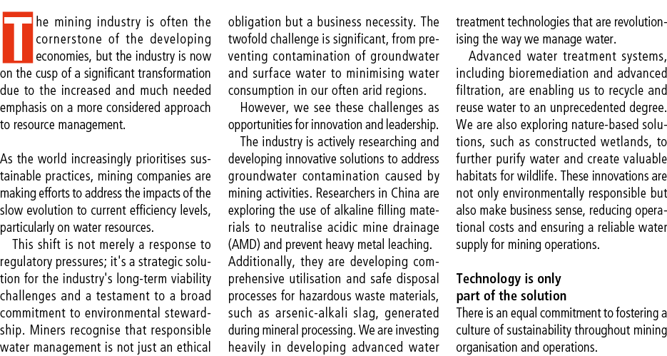 The mining industry is often the cornerstone of the developing economies, but the industry is now on the cusp of a si...