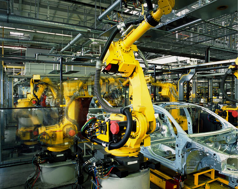 car production line