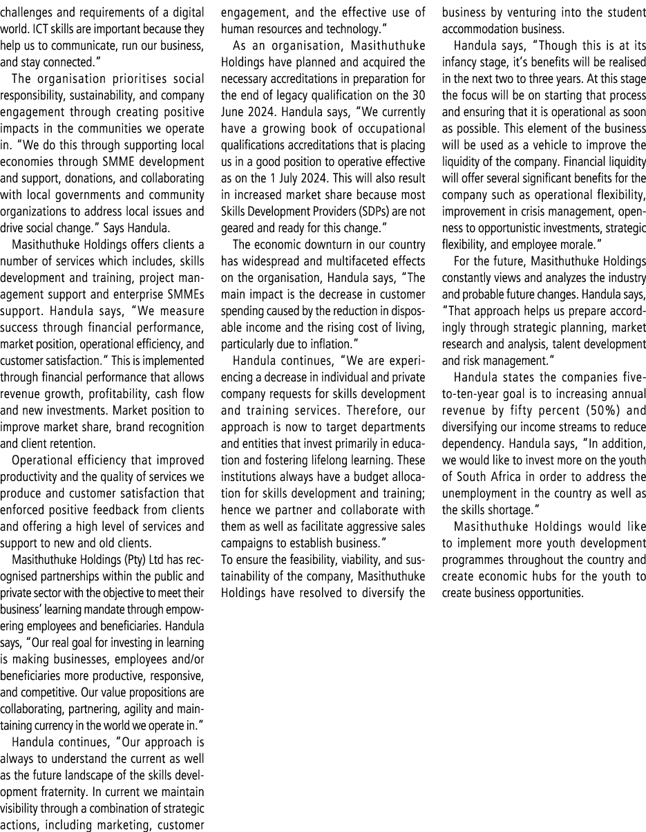 challenges and requirements of a digital world. ICT skills are important because they help us to communicate, run our...