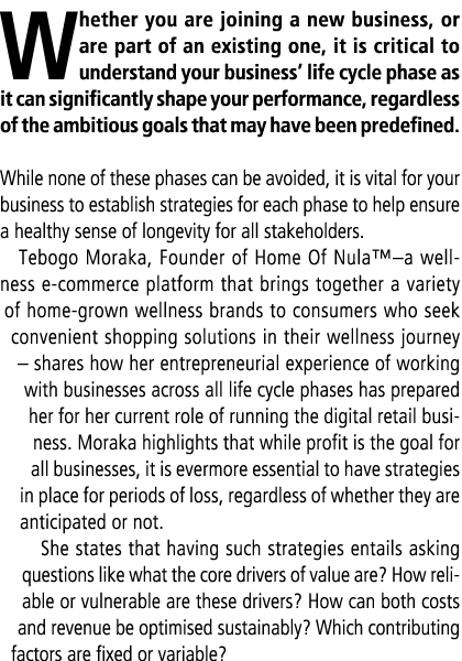 Whether you are joining a new business, or are part of an existing one, it is critical to understand your business’ l...