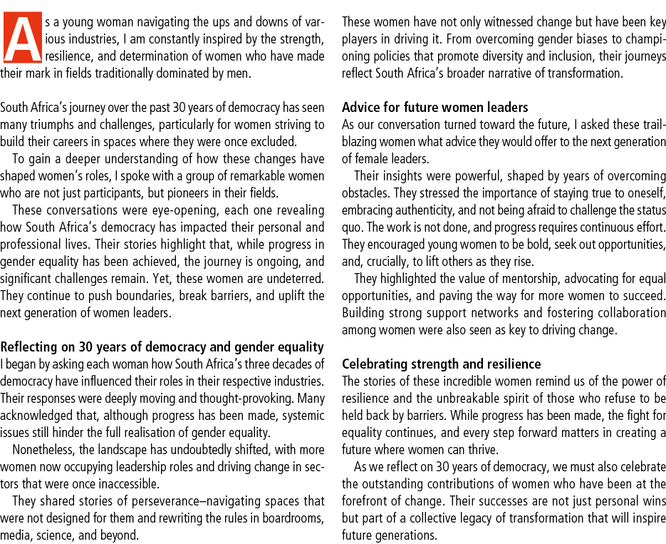 As a young woman navigating the ups and downs of various industries, I am constantly inspired by the strength, resili...