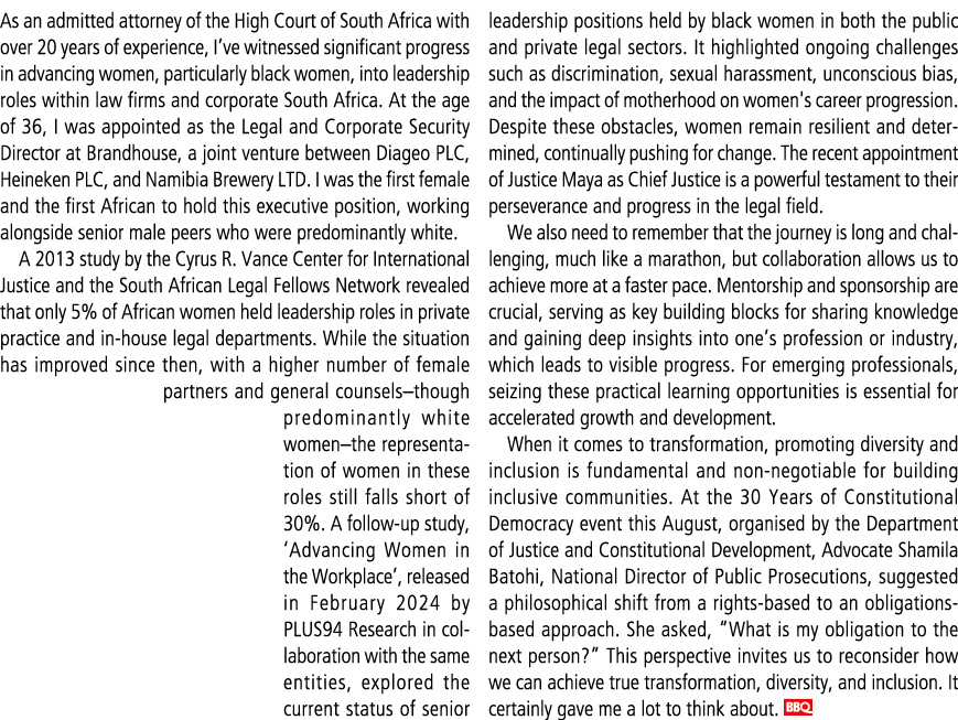 As an admitted attorney of the High Court of South Africa with over 20 years of experience, I’ve witnessed significan...