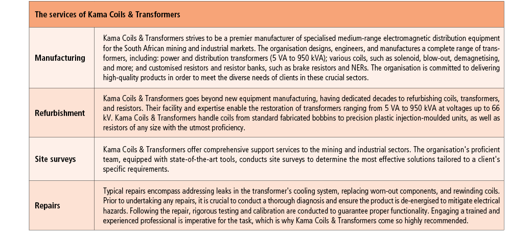 The services of Kama Coils & Transformers,Manufacturing,Kama Coils & Transformers strives to be a premier manufacture...