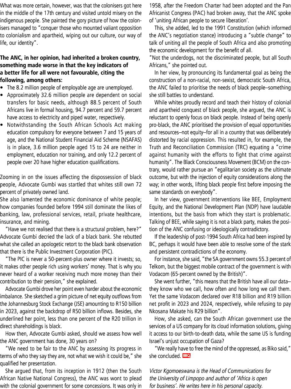 What was more certain, however, was that the colonisers got here in the middle of the 17th century and visited untold...