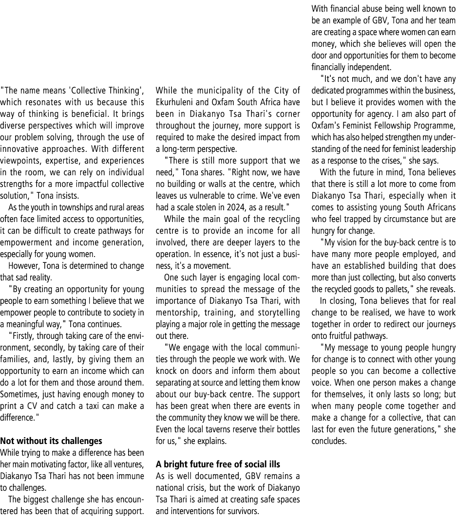 \“The name means 'Collective Thinking', which resonates with us because this way of thinking is beneficial. It brings...
