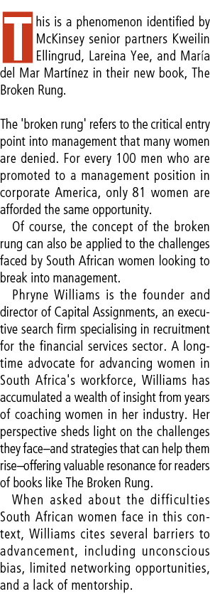 This is a phenomenon identified by McKinsey senior partners Kweilin Ellingrud, Lareina Yee, and Mar a del Mar Mart ne...