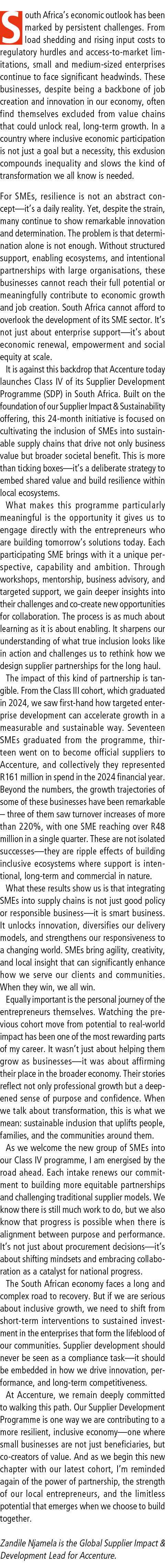 South Africa’s economic outlook has been marked by persistent challenges. From load shedding and rising input costs t...