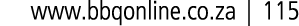 www.bbqonline.co.za | 115