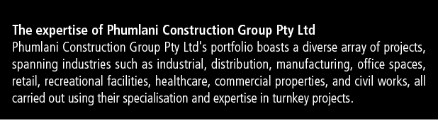 The expertise of Phumlani Construction Group Pty Ltd Phumlani Construction Group Pty Ltd's portfolio boasts a diverse...