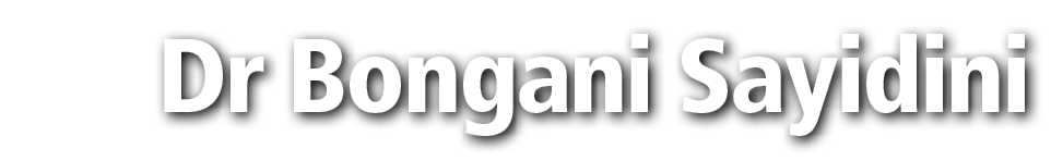 Dr Bongani Sayidini 