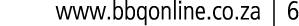 www.bbqonline.co.za | 6