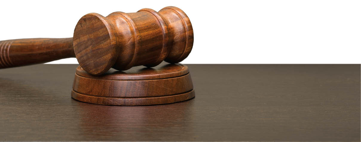 wooden gavel