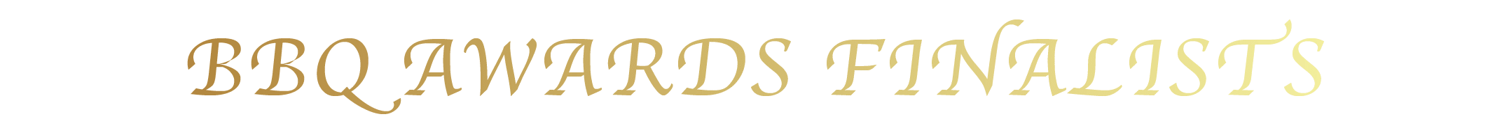 BBQ AWARDS FINALISTS