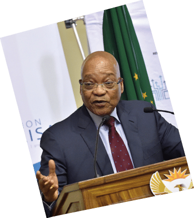 (in the pic - President Zuma delivering his address). President Jacob Zuma provides a progress report on the implementation of the various segments of Operation Phakisa, designed to implement the National Development Plan priorities in key socio-economic sectors. Operation Phakisa is an innovative approach that enables government and key stakeholders to transform high level plans into detailed implementation programmes to fast-track delivery of results. The first implementation of Operation Phakisa focused on Unlocking the Economic Potential of South Africa's Oceans, to enhance their contribution to our GDP. This Operation Phakisa segment brings together representatives from government, industry, labour, civil society and academia to collaborate in unlocking the economic potential of our oceans. 13/08/2015, Elmond Jiyane, GCIS