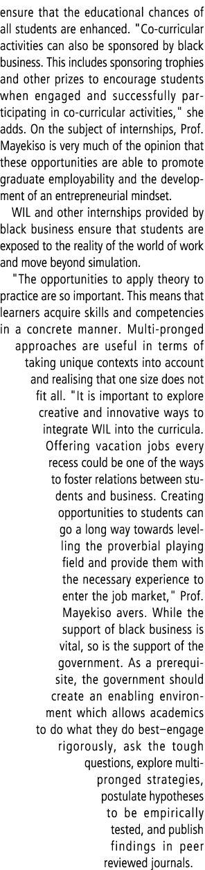 ensure that the educational chances of all students are enhanced. \“Co-curricular activities can also be sponsored by...