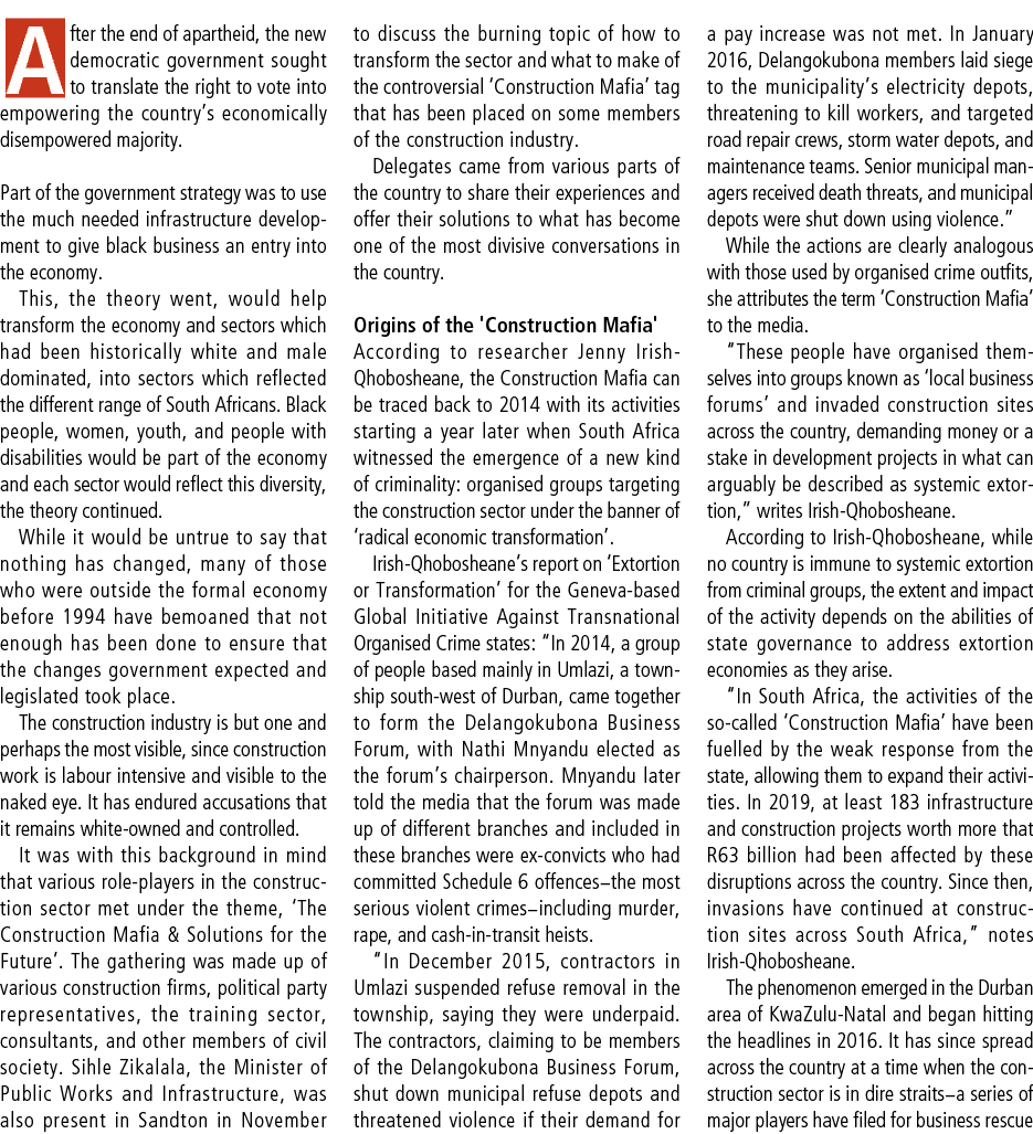 After the end of apartheid, the new democratic government sought to translate the right to vote into empowering the c...