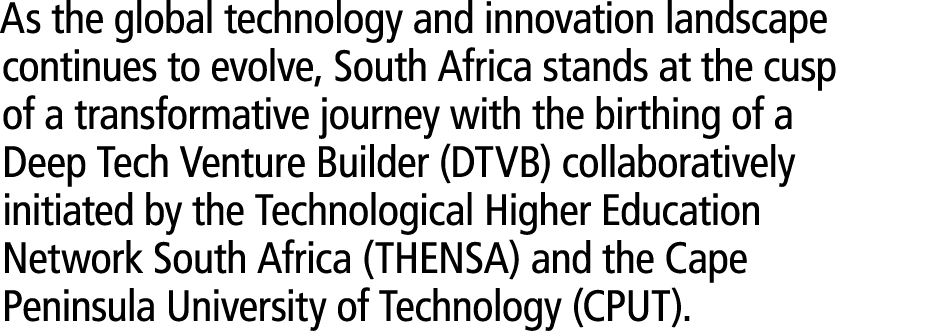 As the global technology and innovation landscape continues to evolve, South Africa stands at the cusp of a transform...