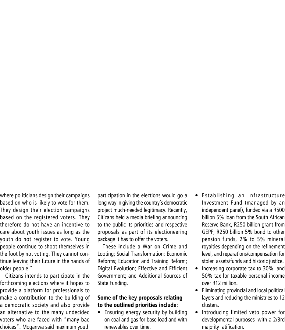 where politicians design their campaigns based on who is likely to vote for them. They design their election campaign...