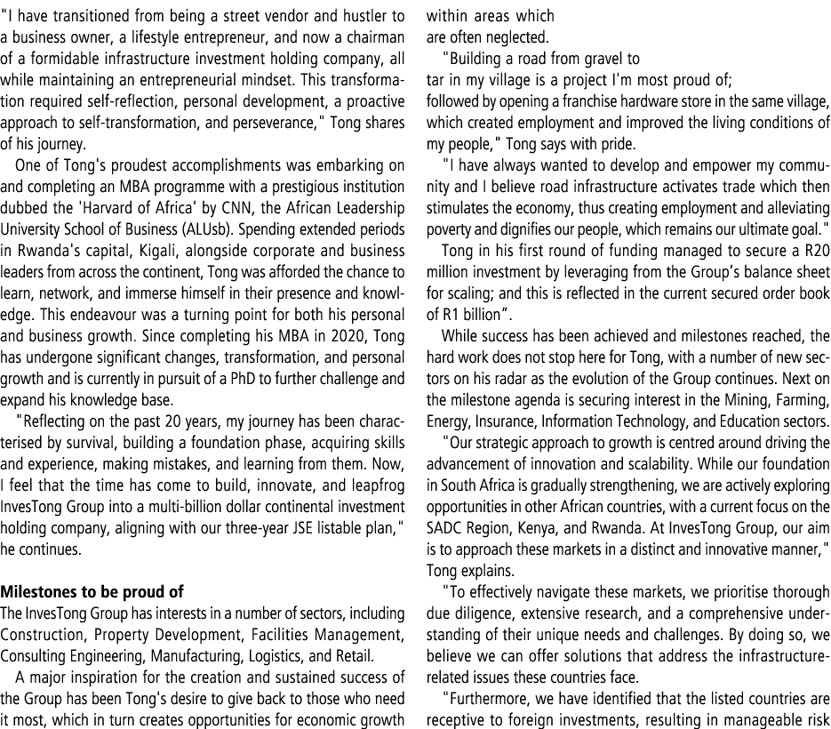 \“I have transitioned from being a street vendor and hustler to a business owner, a lifestyle entrepreneur, and now a...