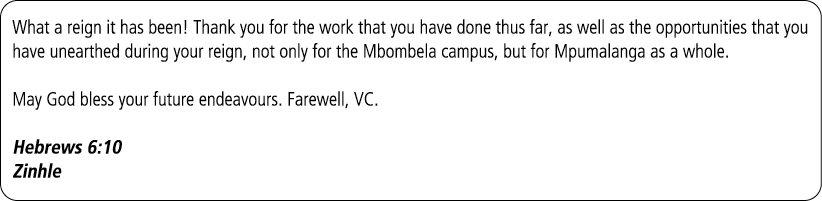 What a reign it has been! Thank you for the work that you have done thus far, as well as the opportunities that you h...
